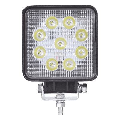 Luz de trabajo de 9 LED , 2300 Lúmenes, 27 Watts, 10-30 Vcc, IP67