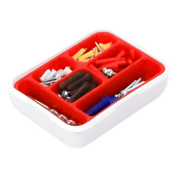 Kit para Sistemas de Fijación en Concreto, Taquetes con doble expansión y guía incluida para fácil instalación (104 piezas)
