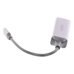Adaptador de Red USB-C 3.1 (5 Gbps) a RJ45 | Thunderbolt 3 | Admite 10/100/1000 Mbps |  Chip Inteligente | Amplia Compatibilidad | Caja de Aluminio | Longitud del cable 10 cm.