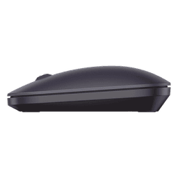 Mouse inalámbrico 2.4 GHz | Ultra Delgado y Silencioso | DPI 1000/1600/2000/4000 (Ajustable)  | Alcance 10m | Scroll de Aluminio | Adaptable a diferentes superficies | Diseño suave al tacto | Contiene Receptor USB | Color Negro.