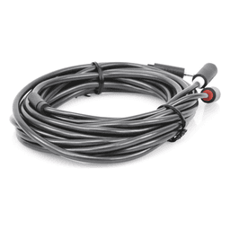 Cable de Audio 3.5mm a 2 RCA Macho / 5 Metros (16.40 Pies) / Blindaje Múltiple / Conectores Oro 24K / TPE Ecológico / ABS