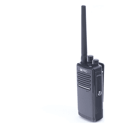 Radio Portátil VHF 136-174 MHz, Digital DMR y Analógico, 5 W, Incluye antena, batería, cargador y clip, 16 canales preconfigurados