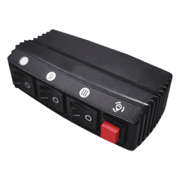 Switch de 4 interruptores para Encendido/Apagado y Control de patrones de destello
