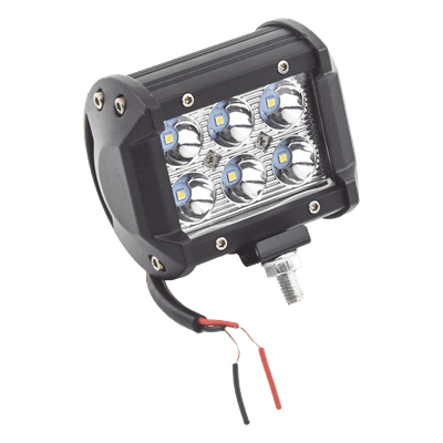 Luz de Trabajo de 6 LED, 1500 Lúmenes, 9 Watts, 10-30 Vcc, IP67, 4 pulgadas