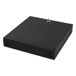 Gabinete Metálico de Seguridad para DVR/NVR, Ancho 396 mm x 78 mm de Alto x 