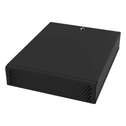 Gabinete Metálico para DVR/NVR. Tamaño Max. de DVR/NVR: 445 x 88 x 400mm (An.xAl.xProf.). Compatible con Fuente SLIM.