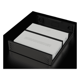 Gabinete Metálico para DVR/NVR. Tamaño Max. de DVR/NVR: 445 x 88 x 400mm (An.xAl.xProf.). Compatible con Fuente SLIM.