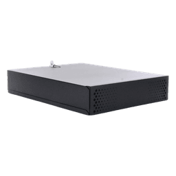 Gabinete Metálico para DVR/NVR. Tamaño Max. de DVR/NVR: 445 x 88 x 400mm (An.xAl.xProf.). Compatible con Fuente SLIM.