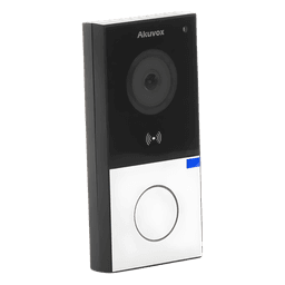 DOORBELL / WIFI / 100% en la Nube / POE / Bluetooth / NFC / Lector de Tarjetas MIFARE / Notificación en APP /  Llamada Telefónica / SIP / ONVIF / IP65 / Cámara 2 MP / Botón con Iluminación / Control de 1 Puerta