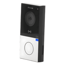DOORBELL / WIFI / 100% en la Nube / POE / Bluetooth / NFC / Lector de Tarjetas MIFARE / Notificación en APP /  Llamada Telefónica / SIP / ONVIF / IP65 / Cámara 2 MP / Botón con Iluminación / Control de 1 Puerta