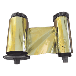Ribbon de Impresión / Full Color Dorado / 1200 Impresiones / Compatible SMART31 y SMART51