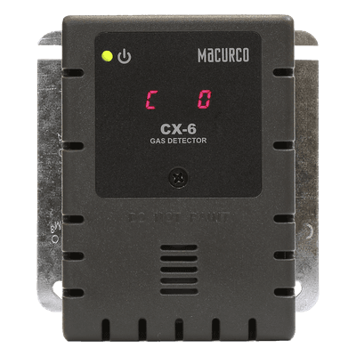 Detector de Monoxido de Carbono (CO) y Dioxido de Nitrogeno (NO2)