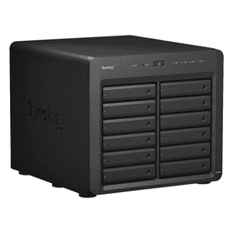 NAS Synology DiskStation DS2422+ | 12 Bahías | Expandible a 24 Bahías | Procesador AMD Ryzen Quad-Core | Hasta 32 GB DDR4 ECC | Caché NVMe SSD | Redes 10/25GbE | Compatible con Virtualización y Vigilancia.