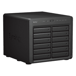 Servidor NAS Synology DiskStation DS3622xs+ | 12 Bahías | Intel Xeon 6 Núcleos | 16 GB DDR4 ECC | 10GbE RJ-45 | Expansión Hasta 36 Bahías | RAID F1, 0, 1, 5, 6, 10 | Caché NVMe SSD .