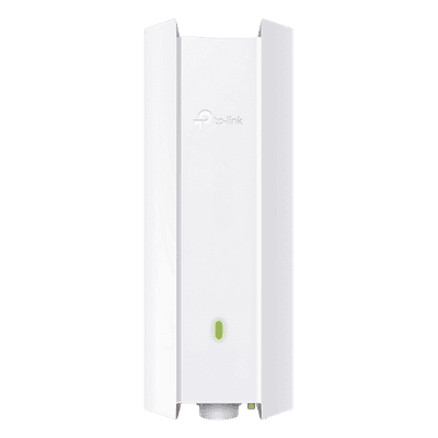 Punto de Acceso Omada Exterior-Interior / Wi-Fi 6 AX1800 MU-MIMO 2x2 / Mesh Omada / Alta Densidad de Usuarios / Configuración por Controlador o Stand-Alone / Para Montaje en Mástil/ Pared / Alimentación PoE+