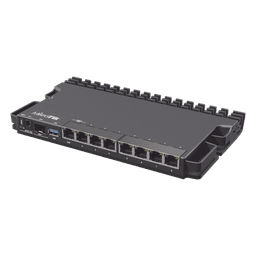 (RB5009UG+S+IN) RouterBoard, CPU 4 Núcleos, 8 Puertos Gigabit, 1 SFP+, Solo RouterOS v7