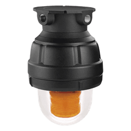 Luz LED estroboscópica a prueba de explosión / Ámbar / 850 cd efectivos / Clase I Div.1 Grupos C-D / IP66 IP69K / 24VCD 120-240VCA
