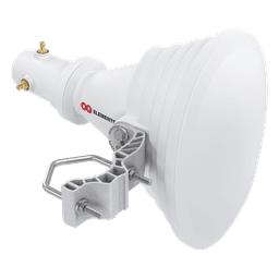 Antena Sectorial Horn / Radiación Asimétrica 45° / 4.9 - 6.4 GHz / 17 dBi / Conector RP-SMA / 238 x 245 x 163 mm
