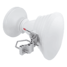 Antena Sectorial Horn / Radiación Asimétrica 45° / 4.9 - 6.4 GHz / 17 dBi / Conector RP-SMA / 238 x 245 x 163 mm