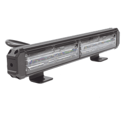 Barra de Luz de Advertencia, 2 Módulos de 6 LED, 11 Pulgadas Clara