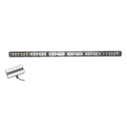 Barra de luz de advertencia de 6 Módulos de 6 LED, 30 Pulgadas, Ambar