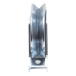336V - Rueda de 10 cm / Capacidad Para Puertas de Hasta 380 kg / Canal Tipo "V"