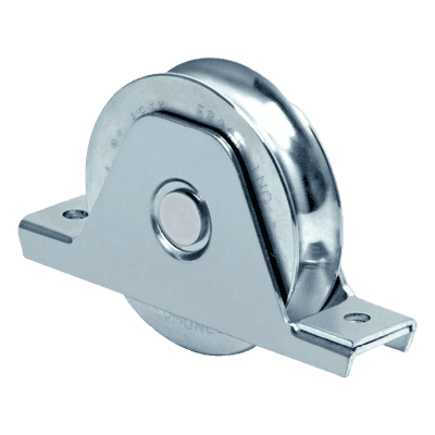 338 - Rueda de 14 cm / Capacidad Para puertas de Hasta 420 kg / Canal Tipo "U"