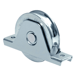 338 - Rueda de 14 cm / Capacidad Para puertas de Hasta 420 kg / Canal Tipo "U"