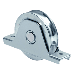 338 - Rueda de 16 cm / Capacidad Para Puertas de Hasta 640 kg / Canal Tipo "U"