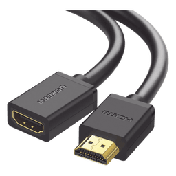 Cable Extensor HDMI de 1 Metro (3.28 Pies) / 4K@60Hz / 3D / HDR / Macho a Hembra / Núcleo de Cobre Estañado / Transmisión Estable