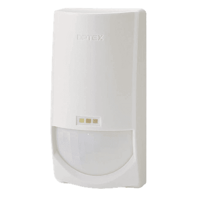 Sensor de Movimiento Doble tecnología  PIR& MW / Uso en Interior/ Función Anti-mascara/ Compatible con cualquier panel de alarma / Alambrico