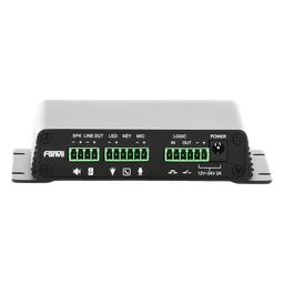 Gateway para Voceo, Paging y Video / Soporte 1 Cámara / Amplificador integrado de hasta 30 W