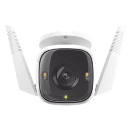 Cámara IP 4 Megapixel (2K) / Lente 3.18 mm / Wi-Fi / 30 mts IR / Exterior IP66 / Audio Bidireccional / Micro SD  hasta 256 GB / Compatible con Google y Alexa