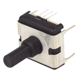 Potenciómetro Cuadrado de 22 mm, 100k Ohm, 3/4 Watt, 1 Vuelta, para Montaje en Panel del Monitor de Servicio R2600-D.