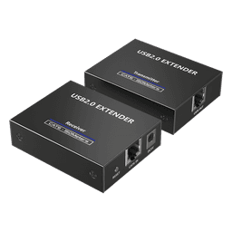 Extensor USB 2.0 / 4 Puertos / Alcance 150 m (492.1 ft) / Cat 5e/6/6a/7 / Conexión en Cascada / Protección contra Sobretensiones