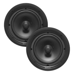 Par de altavoces de techo de 2 vías | woofer de 8in | 120 watts | 8 Ohms