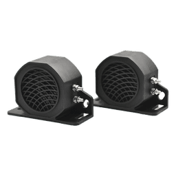 Alarma de Reversa Vehicular / 105±3 dB / 12-80 Vcc / IP67 / 70 mm / Soporte Universal