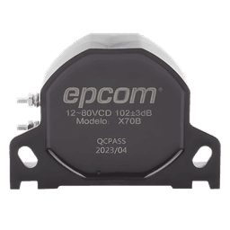 Alarma de Reversa Vehicular / 105±3 dB / 12-80 Vcc / IP67 / 70 mm / Soporte Universal