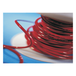 Cable Detector de Calor Lineal / Temperatura Fija 68°C / 152 m (499 ft) / Nylon Rojo Exterior / Conductores Tri-metálicos / Guía Acerada