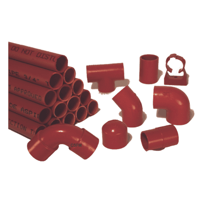 Kit de Tubería para Muestreo de Aire / UL Listado / Clasificación Plenum / 2,500 sq.ft. / 96 pies de Tubo / NFPA Impreso