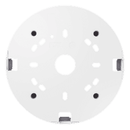Caja de conexión para domo IP HANWHA de serie X y P para uso en interior.
