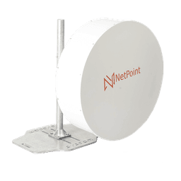 Antena Blindada de alta gama / 3 ft / 10-11 GHz / Ganancia 38 dBi / Conector de guía de onda para radios B11 / Montaje con alineación milimétrica / Tornillería de acero inoxidable 
