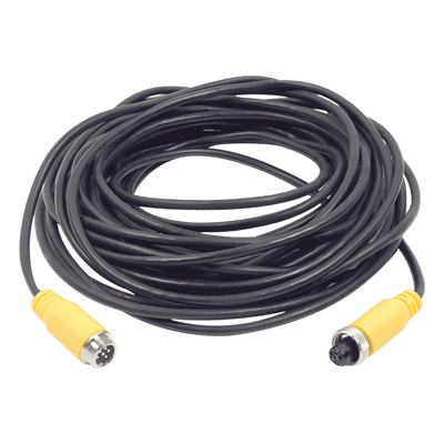 Cable Extensor para Videovigilancia Móvil / 3 m (9.8 ft) / Conector Aviación 6 Pines / Transmisión Triple / Uso Vehicular