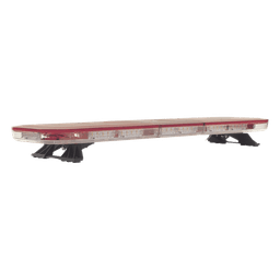 Barra de Luces LED / 47" (118 cm) / 124 LED Hyperlux / Dual Color Rojo/Claro / Control de Tráfico Ámbar / 45 Patrones / Montaje Gancho
