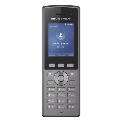  Teléfono WiFi portátil empresarial con diseño resistente IP67, conectividad a la red VoIP vía WiFi
