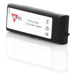 Batería Li-Ion / 2270 mAh / 7.2V / Celdas Panasonic 103450 / Temperatura -20℃ a 50℃ / Policarbonato