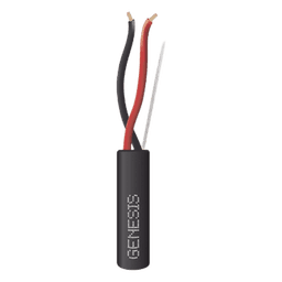 Carrete de Cable 305 Metros (1000 Pies) / 2 x 18 AWG FPL / Cable Direct Burial / Para Uso en Intemperie / Uso en Aplicaciones en Sistemas de Detección de Incendio y Sistemas de Evacuación