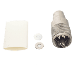 Antena Marina VHF / Fibra de Vidrio / 156-163 MHz / 6.5 dBi / Cable 10 m (32.8 ft) / IP67 / 2.4 m (7.9 ft)