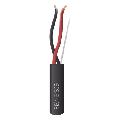 Carrete de Cable 305 Metros (1000 Pies) / 2 x 16 AWG / Cable DIRECT BURIAL FPL / Para Uso en Intemperie / Uso en Aplicaciones en Sistemas de Detección de Incendio y Sistemas de Evacuación