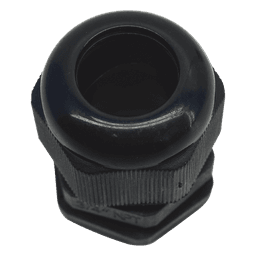 Conector Tipo Glándula / Rosca NPT 3/4" / Rango Cable 10-16 mm / Plástico Industrial / Color Negro